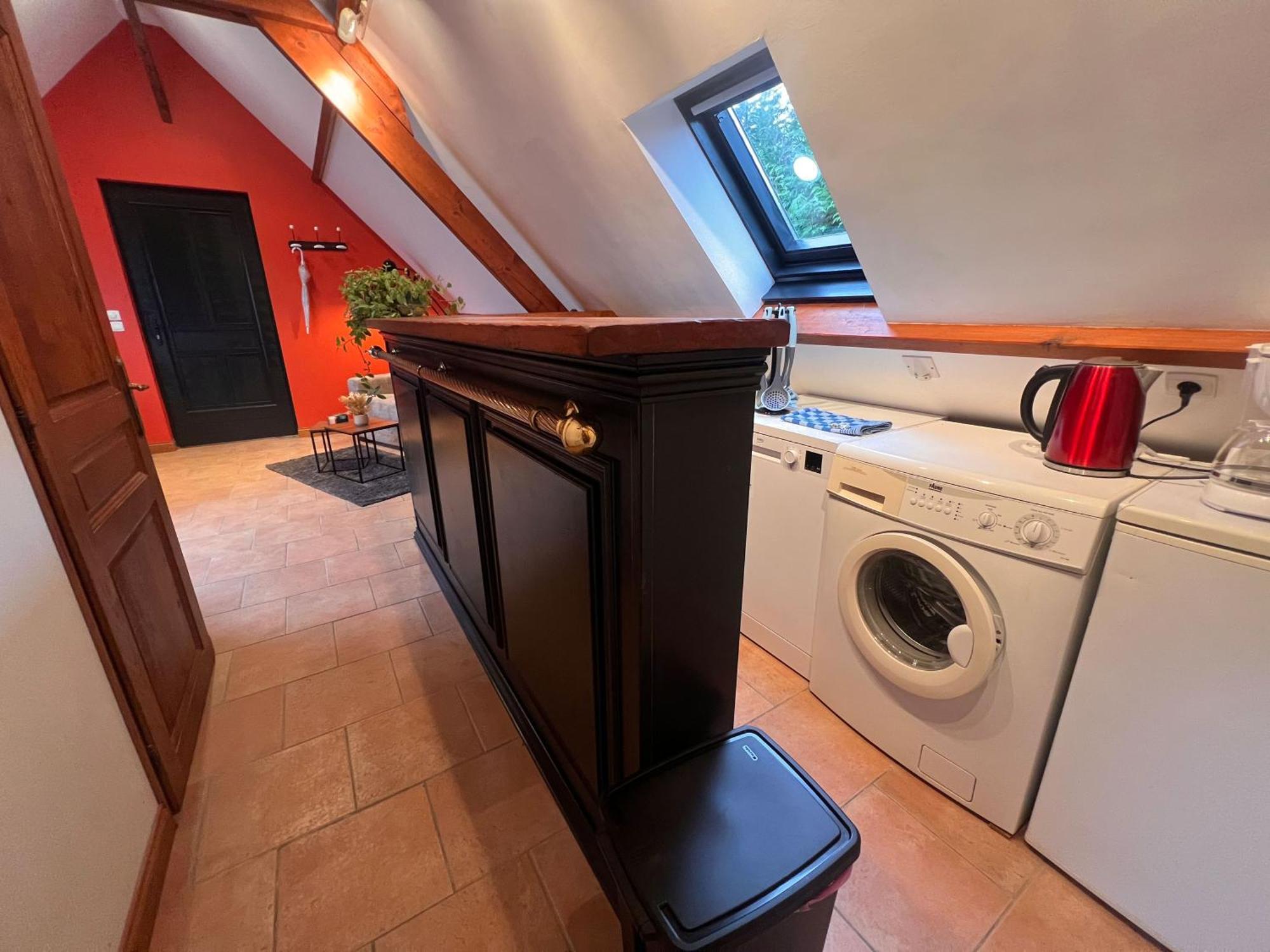 Maison et appartement avec piscine à Honfleur Genneville Exterior foto